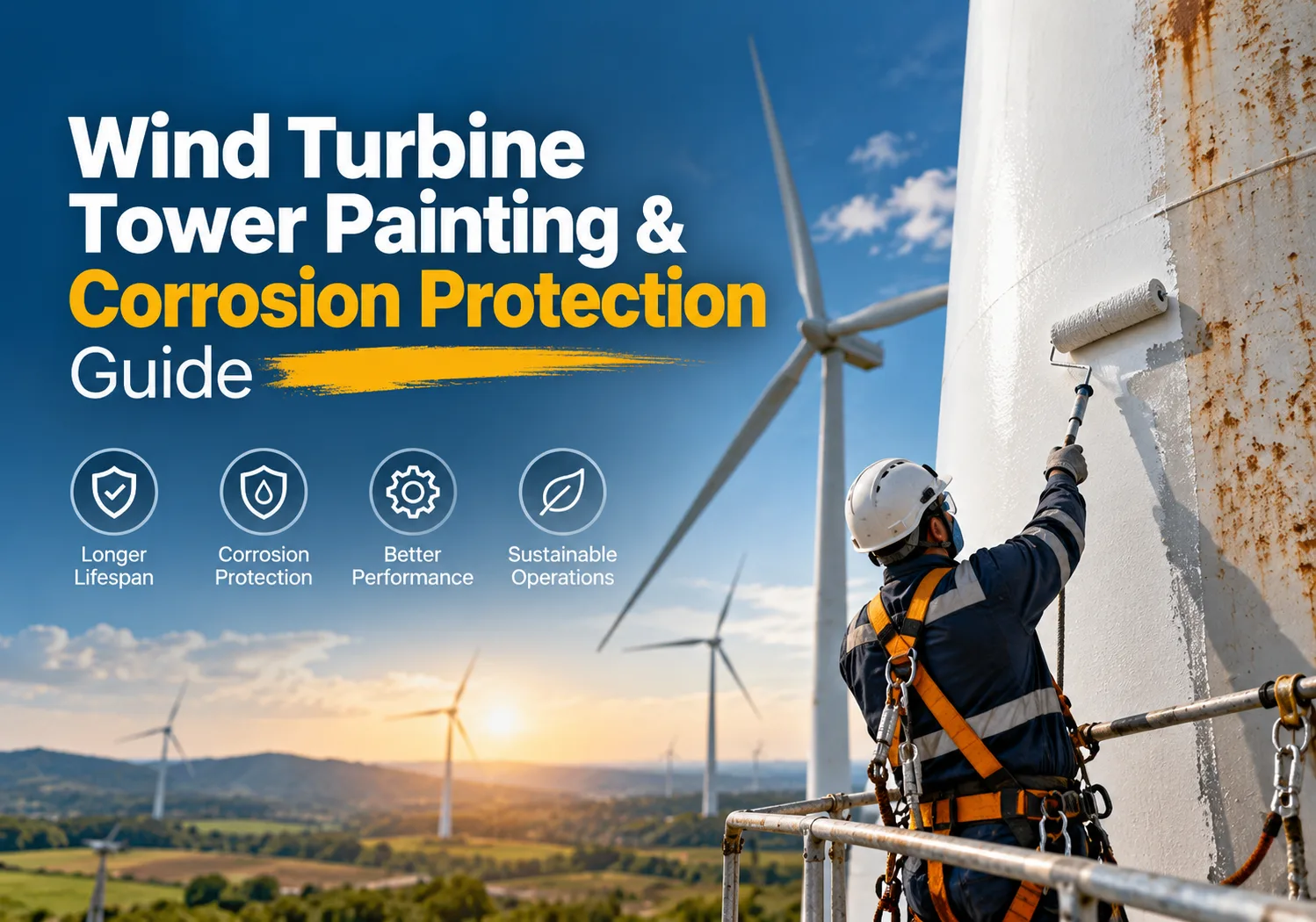 Wind Turbine Tower Painting & Corrosion Protection Guide 2026